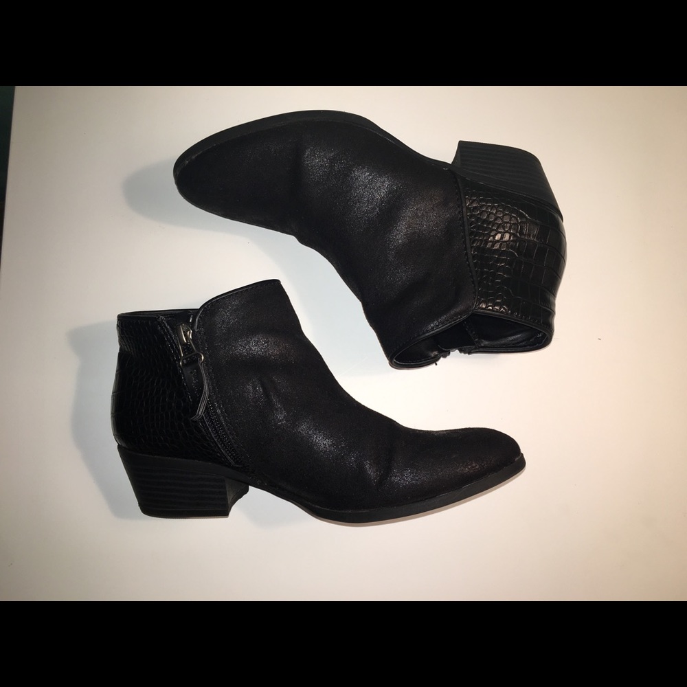 Black Ankle Booties, Simply Vera Vera Wang